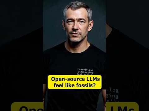 Open-source LLMs feel like fossils? #ai #chatgpt #artificialintelligence #openai #coding #aitools