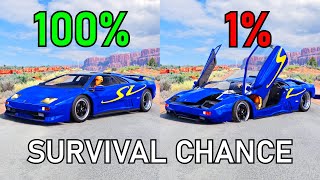 Best of Realistic Survival Chance Crashes #10 | BeamNG.drive