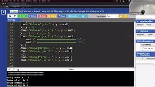 12. C++ Lessons Prefix Increment | Postfix Increment| decrement| While loop | Infitite Loop