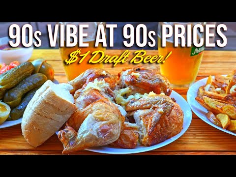 The Most Popular Post Soviet "Restaurant" - 90s Slavic Rotisserie Chicken