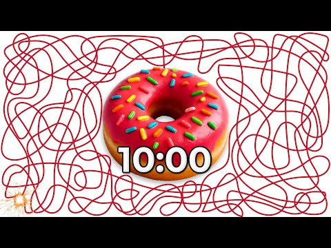 10 Minute Donut Countdown Timer 🍩💥 | Watch It Explode!