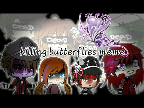 Killing butterflies meme