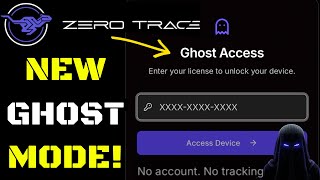 ZeroTrace Ghost Mode Is Here | No Account Required. Privacy Over Convenience.
