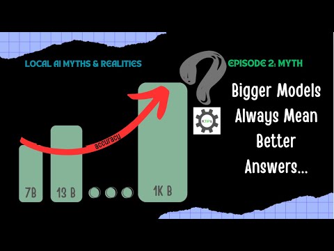 Do Bigger AI Models Always Mean Better Results? | Local AI Myths & Realities #2