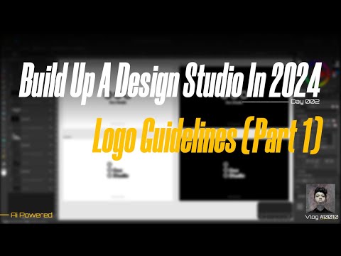 Building up my design studio | logo guidelines (part1) | day 002