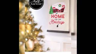 2018 Chalk Couture Holiday mini Transfer Launch