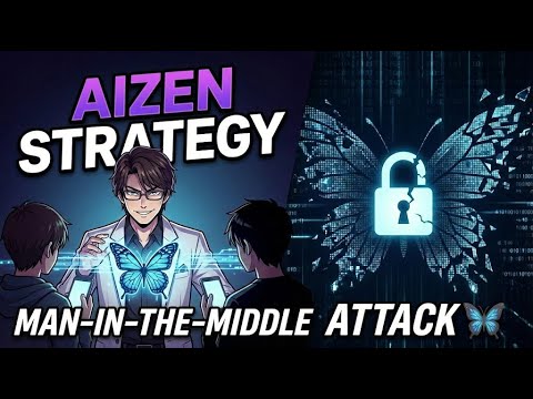 The "Aizen" Strategy of Hacking: Man-in-the-Middle Attack 🦋 (Ep. 12)