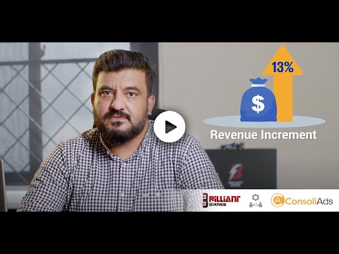 Brilliant Gamez Gained 13% Incremental Revenue with ConsoliAds