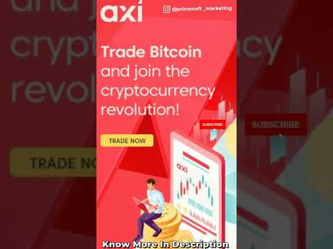 Trade bitcoin and join cryptocurrencies revolution #shorts #bitcoin #axi #axibroker #trading #crypto