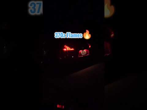When The 370Z Spits Flames... #nissan370z #370z #motordyne #exhaust #tunedcar #fast #kgz #nissanz