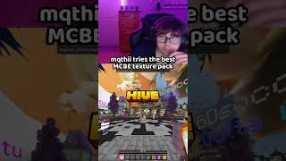 best pack fr💀 #minecraft #mcbe #hive #shorts