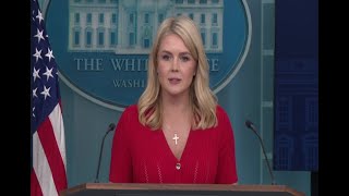 White House Press Secretary Karoline Leavitt thanks Elon Musk for his service