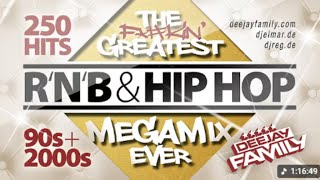 The Greatest RnB & Hip Hop Megamix Ever ★ 90s & 2000s ★ 250 Hits ★ Best Of ★ Old School