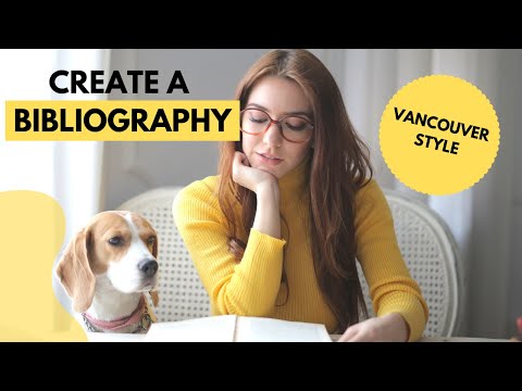 How to create a bibliography in Vancouver referencing style (with examples) 💥