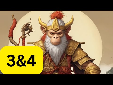 The Monkey King (Sun Wukong) gets his cudgel Journey to the West Chapters 3& 4 Audiobook