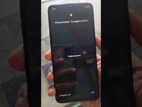 How to unlock Android phones when forgot Password #ytshorts #viralvideo #viral #phone #realme #c3