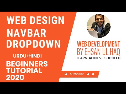How to use Navbar drop-down in HTML & CSS | How  to make drop-down menu | drop-down Menu 2020