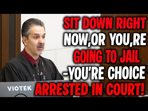 Strict Judge SHUTS DOWN Sovereign Citizen, Then Orders Arrest in Court! Pro Se FAIL