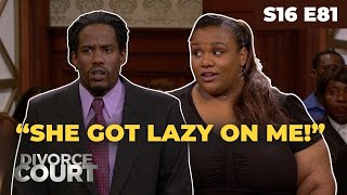 She Wants a Wedding - He Wants Effort  | Douglas vs. Brittney | Divorce Court S16 E81