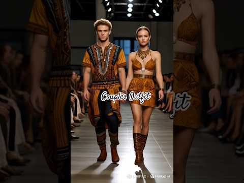 African Fashion Couple Outfit #africanclothing #africanfashion #ankarastyle #worldfashion #aifashion