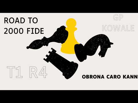 DROGA DO 2000 FIDE (T1 R4)  - OBRONA CARO KANN