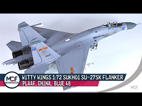 Witty Wings 1/72 Sukhoi Su-27SK, PLAAF, BLUE 48, China