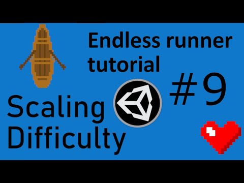 Endless Runner Tutorial in Unity - #9 Scaling difficulty!