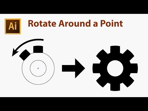 How to Rotate Around a Point - Adobe Illustrator Tips & Tricks