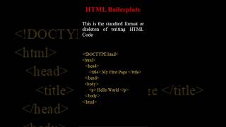 HTML Boilerplate|Learn Web Development from Scratch | Complete Roadmap 2025 #html #css #javascript