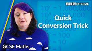 GCSE Maths Standard Form | Quick Conversion Trick | Bitesize | GCSE Revision