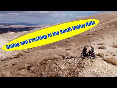 South Valley riding and crashing