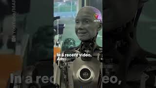 Robots have feelings too 🥺 #openai #chatgpt #humanoidrobot #robot #innovation #technews #vivatech