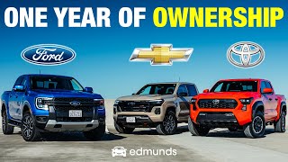 Toyota Tacoma vs. Chevy Colorado vs. Ford Ranger: What We Learned After a Year of Ownership