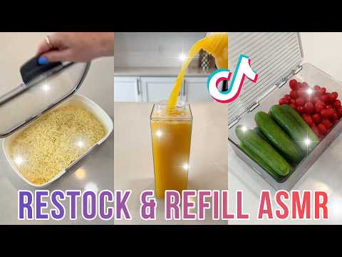 Random ASMR Restock and Refill Organizing TikTok Compilation ✨ No Music