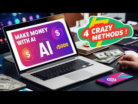 Make Money with AI: 4 Crazy Online Methods! 💡