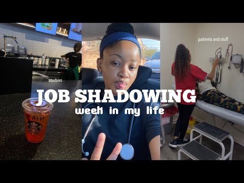 job shadowing week in my life| South african youtuber