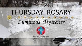 Thursday Rosary • Luminous Mysteries of the Rosary 💚 Thursday, February 19, 2026 VIRTUAL ROSARY