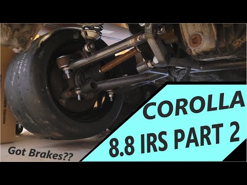 Toyota Corolla Ford 8.8 IRS SWAP PART 2!!!