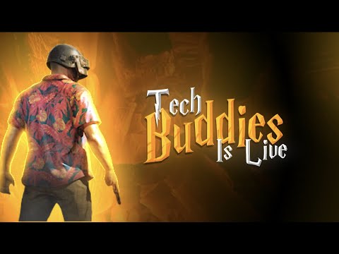 🔴Pubg mobile Live Streaming  / Rush Gameplay / Rank push  / Tech buddies