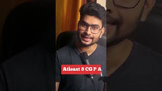 Does CGPA matter in On-Campus placements? Career With Rishab | #shorts #college