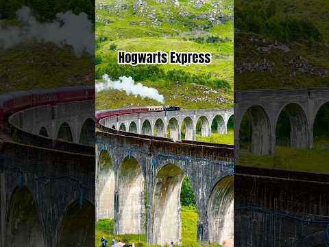 Harry Potter Movie Shooting Location ✨🪄#harrypotter #movie #train #scotland #highlands #travel #uk