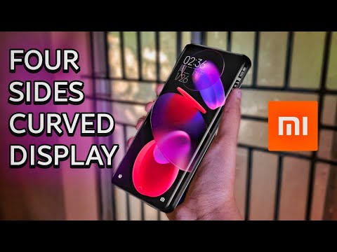 Xiaomi's new 4-sides curved display phone!
