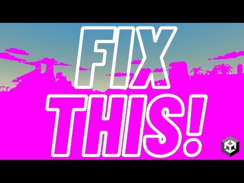 Fix the PINK in Unity | 2022