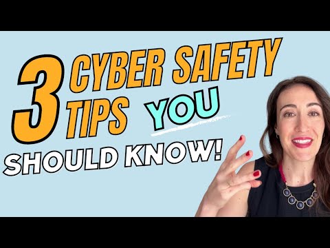 Start with THESE 3 cyber safety tips to protect yourself from most threats!
