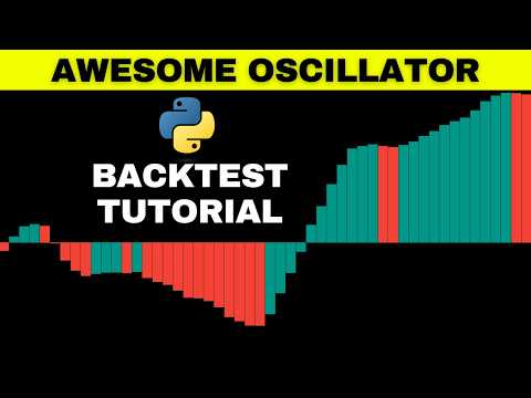How to Backtest the Awesome Oscillator Trading Strategy in Python (Step-by-Step Tutorial)