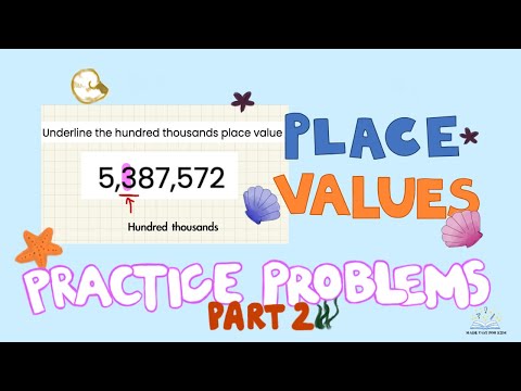 What is Place Value? Practice Problems (Worksheet 1) (Part 2) | Made Easy for Kids