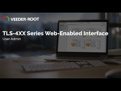 TLS-4XX Series Web Enabled Interface:  User Admin