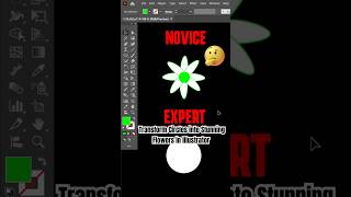 Novice vs Expert: Transform Circles into Stunning Flowers in Illustrator