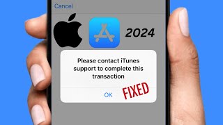 Fix Apple ID : Please contact itunes support to complete this transaction - Full Guide