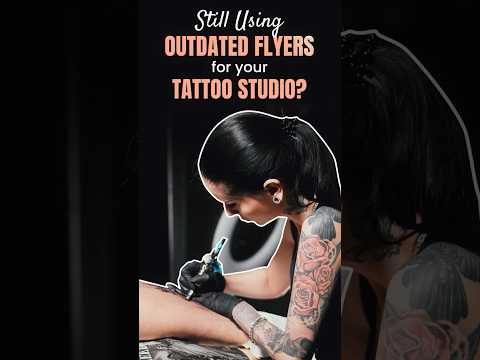 Tattoo Flyer Design | How to Create Best Tatto Flyer #tattoo #tattoostudio